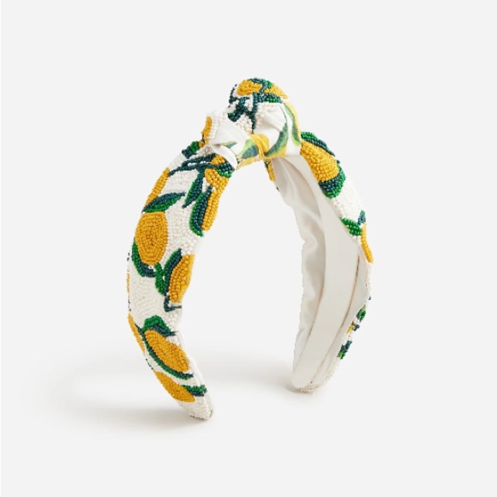J crew - Beaded limoncello headband